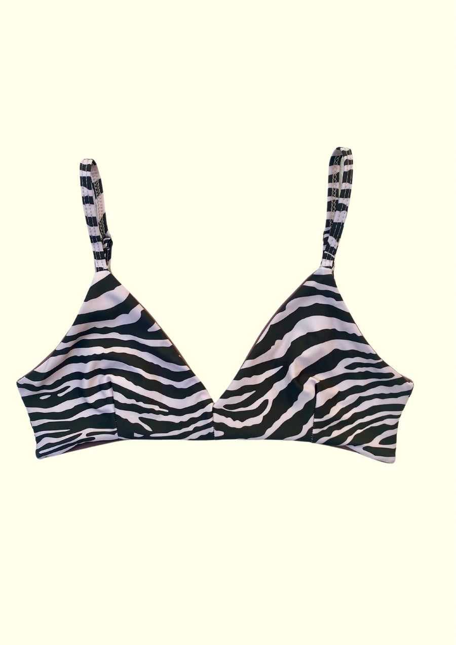 Top Alicia Brown Zebra