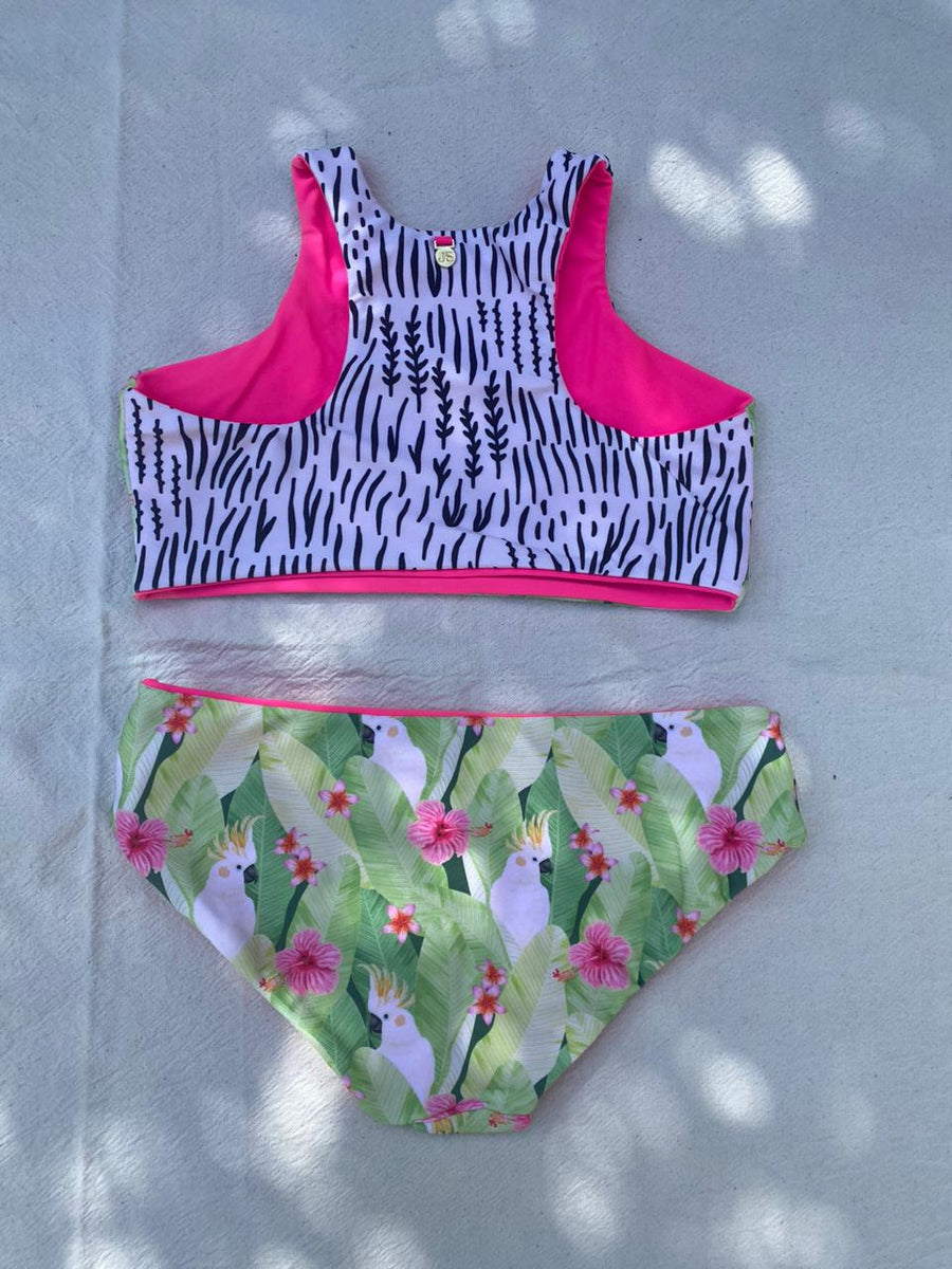 Bikini Halter Brasil reversible