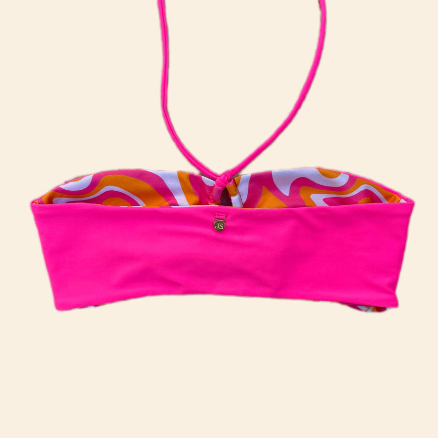 Top Bruna Fucsia Maruata Reversible